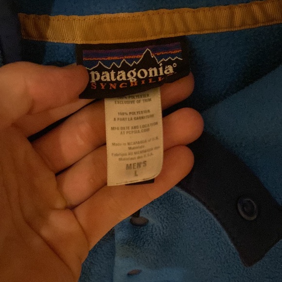 Patagonia fleece blue - Picture 3 of 3